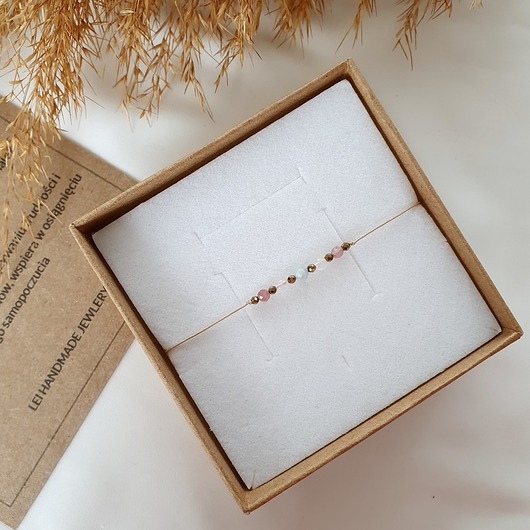 WAGA bransoletka dla znaku zodiaku LEI handmade 