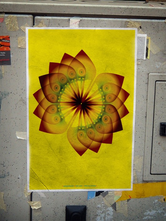 TYPOHOLE 13. Autorska Seria Plakatów (ŻÓŁTKO1) typohole