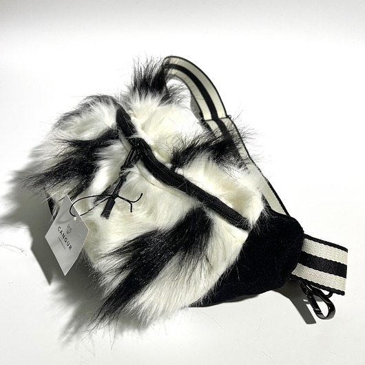 saszetka nerka Nerka ze sztucznego futra 100% upcykling La Rambla 10