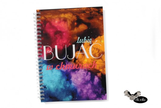 Lubię bujać w chmurach, notatnik A5 Sowia Aleja