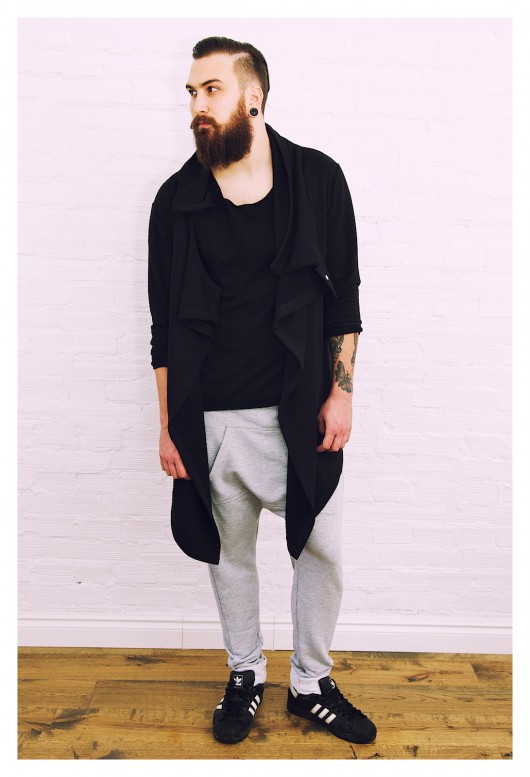 Płaszcz "Freaky coat" czarny L STREETCODE