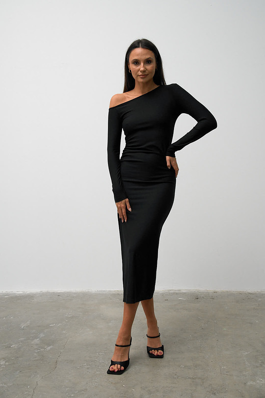 sukienki midi damskie Sukienka Molly black