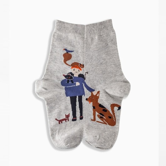 skarpetki damskie Kolorowe Skarpetki - Dogcats Socks