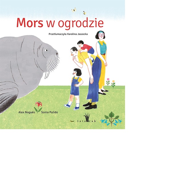 książeczki dla dzieci Mors w ogrodzie