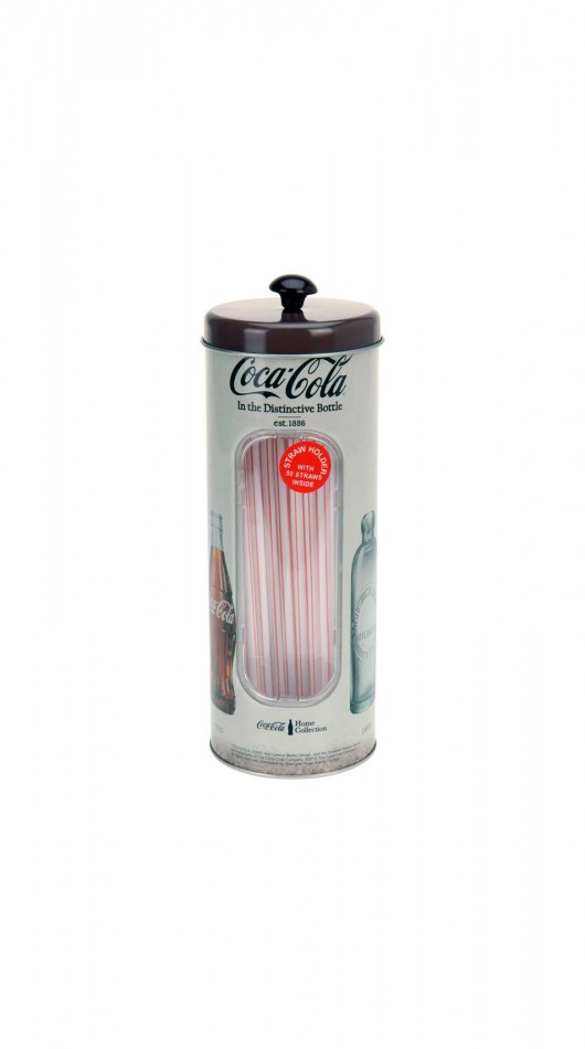 Pojemnik na słomki na 100lecie butelki Coca-Cola MIA home