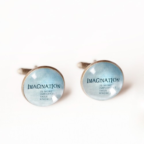 Blue Imagination - spinki  Makaliboo