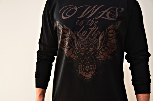 Owls in the loft_longsleeve DONT NEED NO SAMURAI