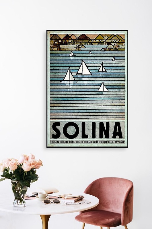 plakaty Plakat Solina (R. Kaja) 98x68 cm