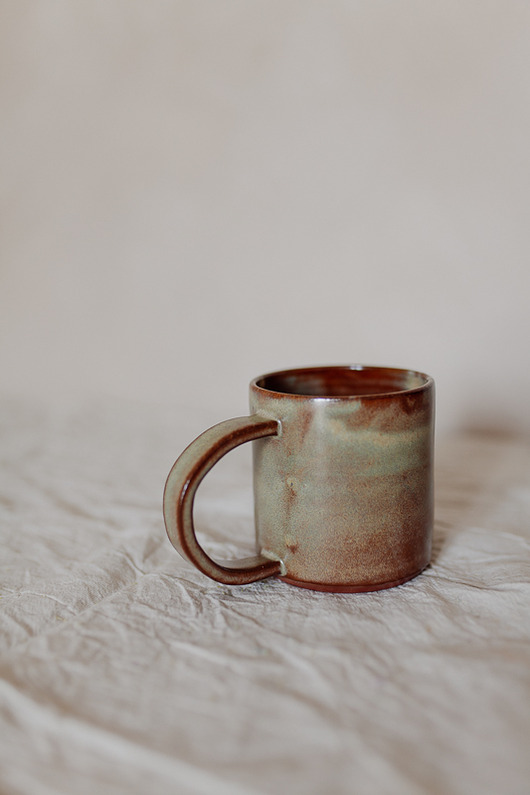 kubki Kubek ceramiczny Smugi.