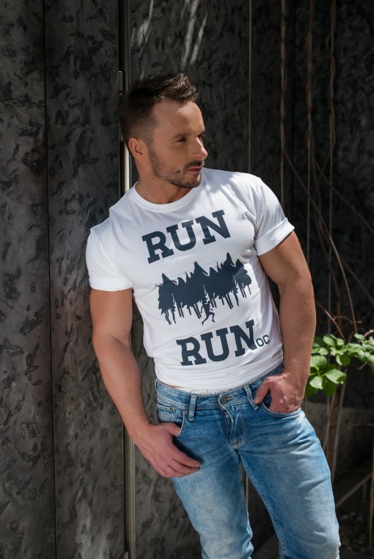 T-shirt RUN Forest RUN - koszulka odCZAPY odCZAPY