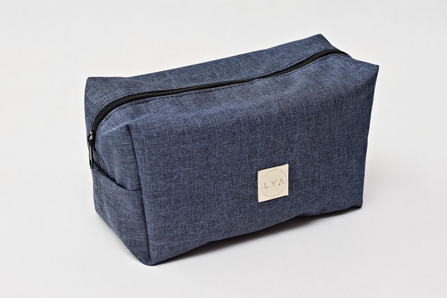torby i nerki męskie Męska kosmetyczka saszetka dla mężczyzny wodoodporna jeans