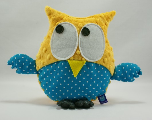 Sowa sówka GUSTAW przytulanka KROPKI mango Little Sophie