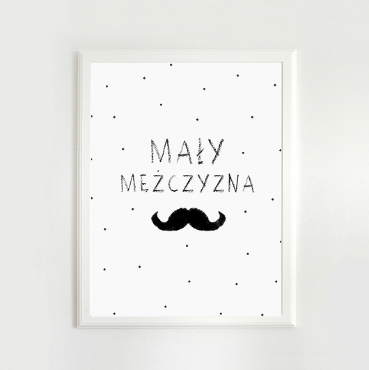 mały męczyzna 40x50 cm Milo Mi