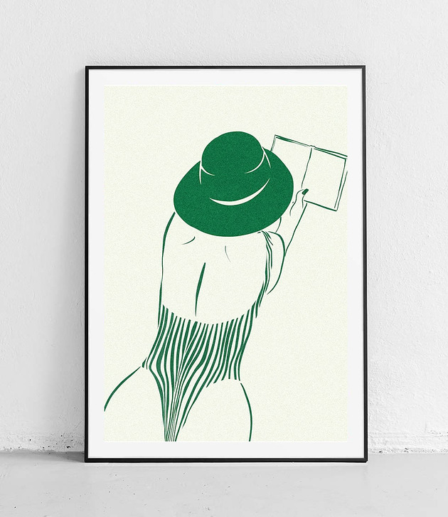 plakaty Plakat Czas Relaksu z Książk