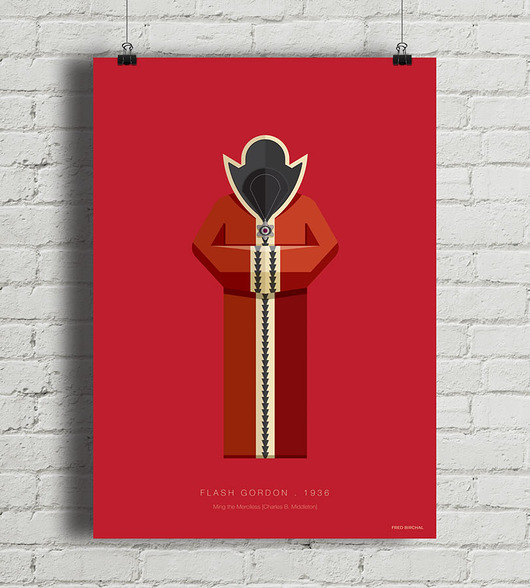 plakaty Plakat Flash Gordon - Imperator Ming