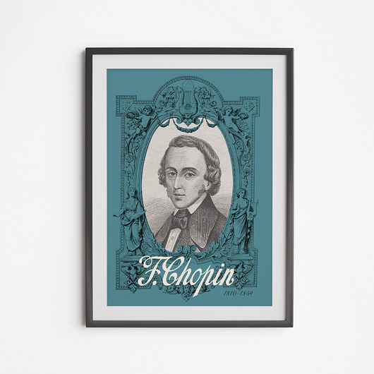 plakaty Plakat Szopen Ramka