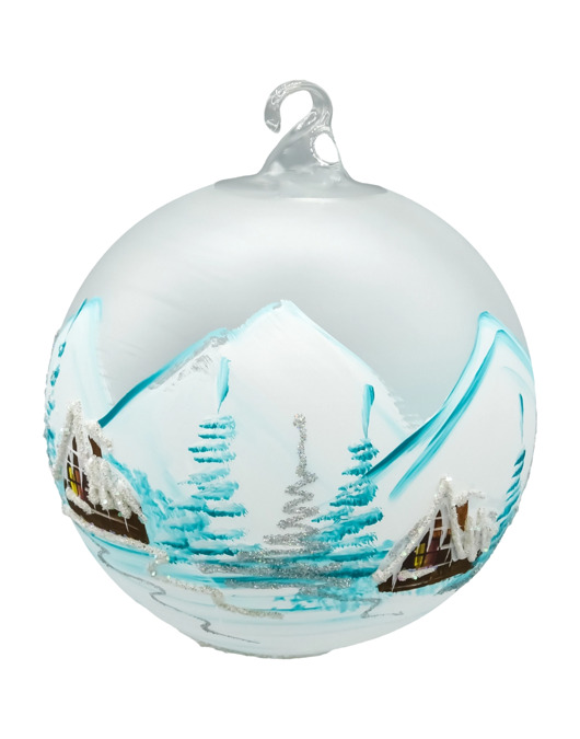 bombki Bombka Lampion ze stojakiem: błękitny