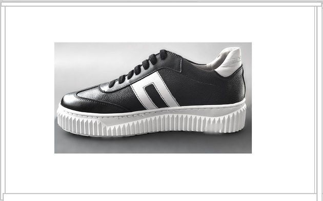sneakersy damskie Sneakersyi skórzane  (7221)
