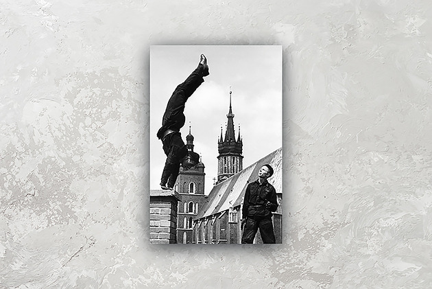 fotografia Plakat Vintage Prostokąt - Kominiarze Kraków