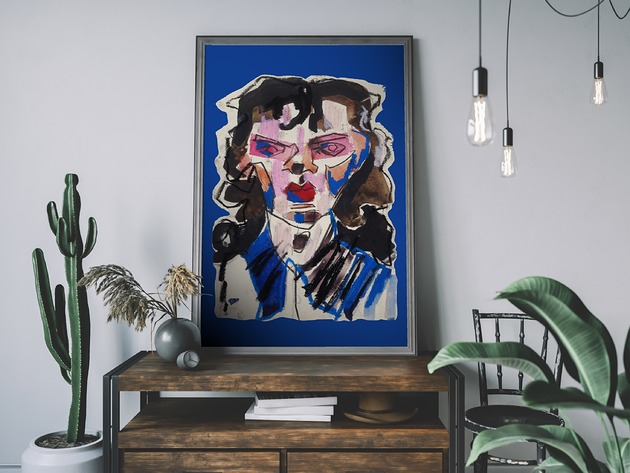 grafiki i ilustracje Bb Blue