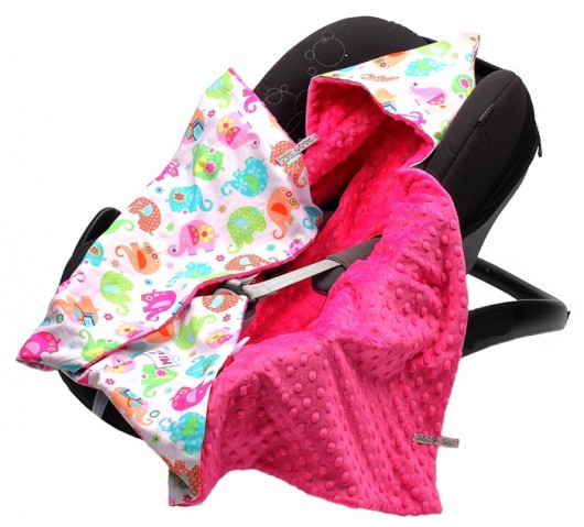 Kocyk do fotelika minky + GRATIS Mi Bebe