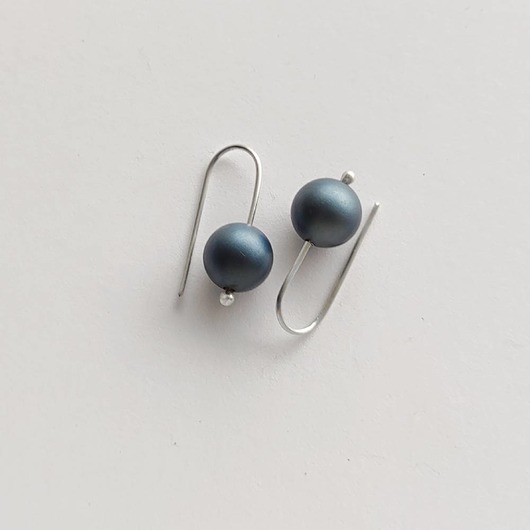 kolczyki z kamieniami Kolczyki OKRĄG