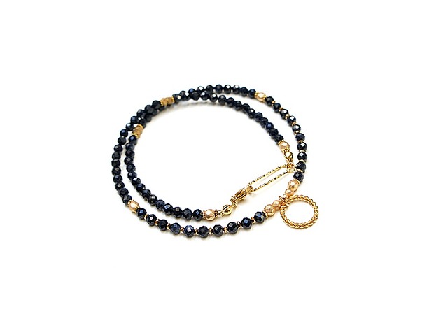 chokery Szafiry vol. 7 /choker/ - naszyjnik /Szlachetna kolekcja/