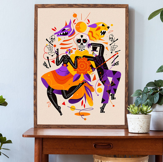 plakaty Plakat El Dia de los Muertos