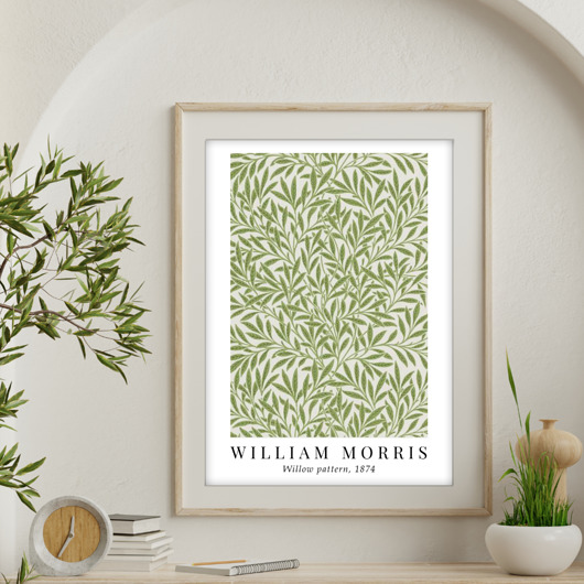 plakaty Plakat reprodukcja William Morris 'Willow pattern'