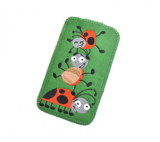 szalone biedronki- etui na telefon Tulis