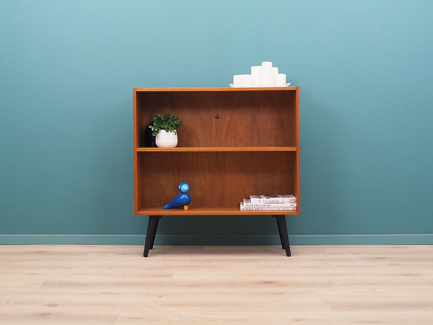 regały i półki Regał tekowy, duński design, lata 70, produkcja: Dania