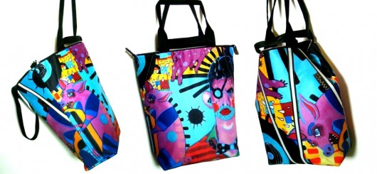 485 art MIMA bag UNI & Marcin Painta print MIMAbags