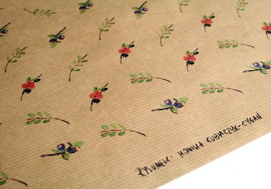 Drukowany papier pakowy - 3 różne wzorów Studio Mini Forma