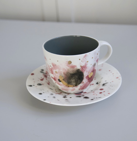 Porcelanowa kosmiczna filiżanka imkadesign