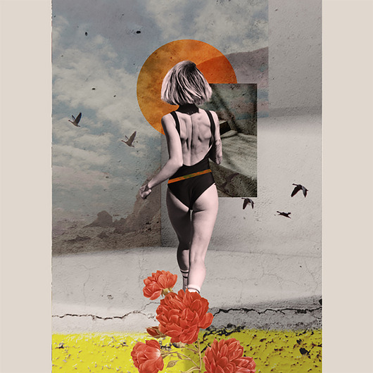 grafiki i ilustracje Plakat - Nie patrz wstecz