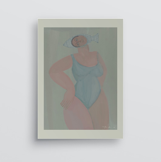 grafiki i ilustracje Plakat RYBA