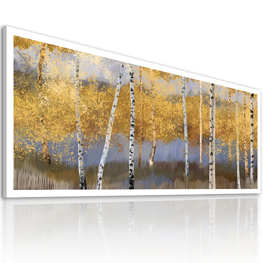 obrazy Obraz na płótnie JESIENNY PEJZAŻ 150x60cm