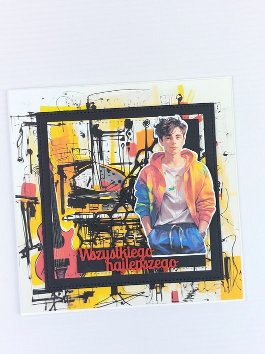 kartki scrapbooking Kartka uniwersalna Kolekcja młodzieżowa 5