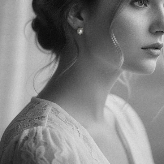 kolczyki pozłacane Kolczyki pozłacane Minimal Pearl