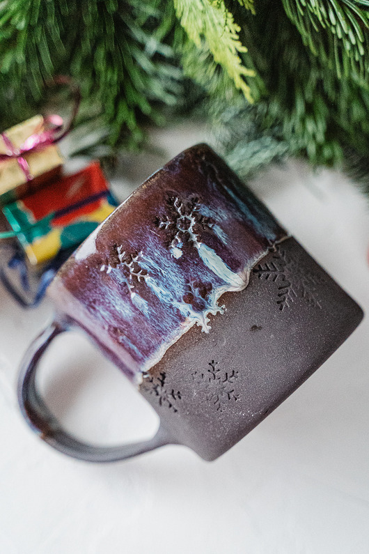 kubki Kubek z uchem SNOW