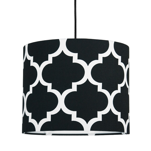 Lampa sufitowa MINI koniczyna marokańska czarna youngDECO