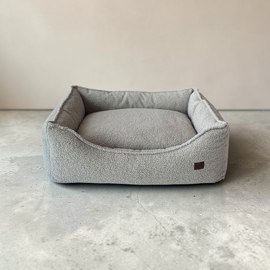 legowiska dla psów i kotów Legowisko Kanapa Boucle szara Premium S  Pieski Dwa