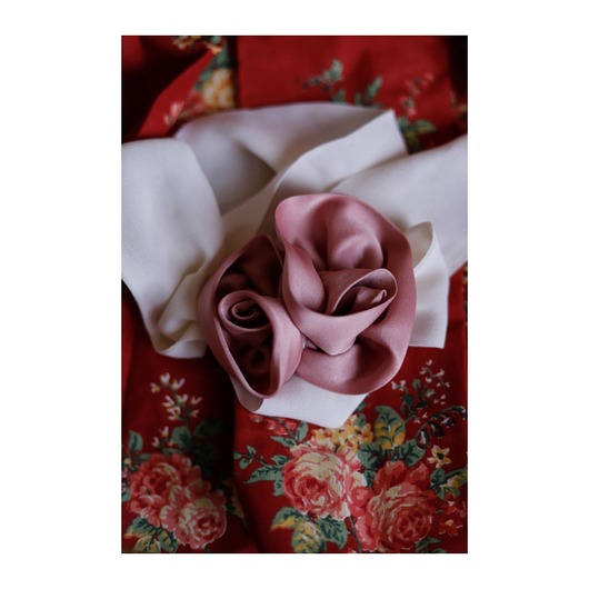 chokery Jedwabny choker