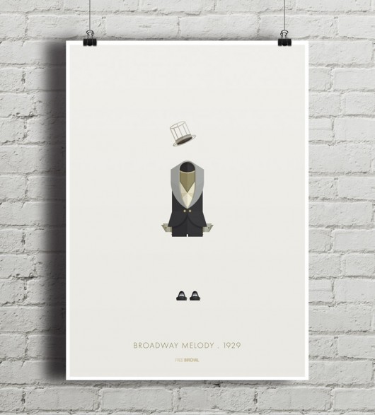 Broadway Melody - plakat 50x70 cm minimalmill