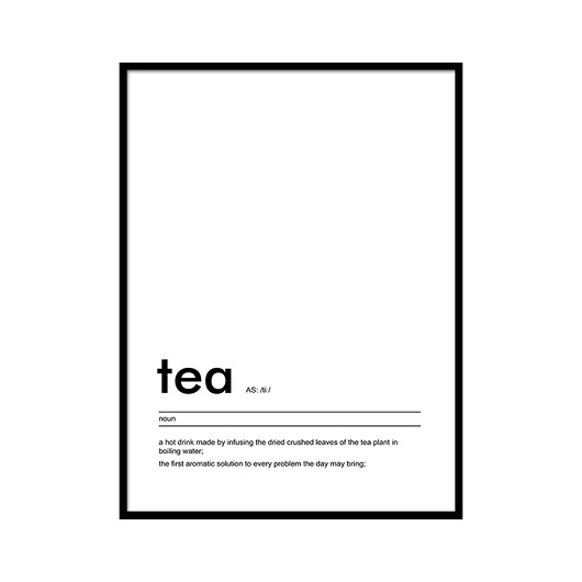 Plakat - Tea lemonducky