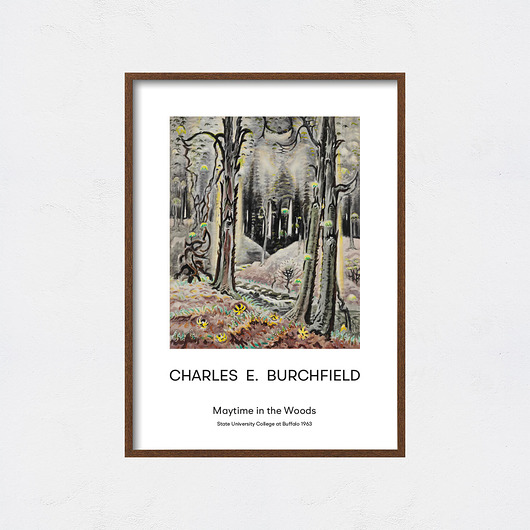 plakaty Charles E. Burchfield - Exhibition Poster
