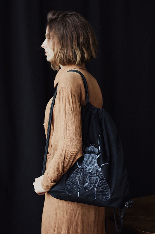 plecaki KRUK & MUCHA velvetowy plecak