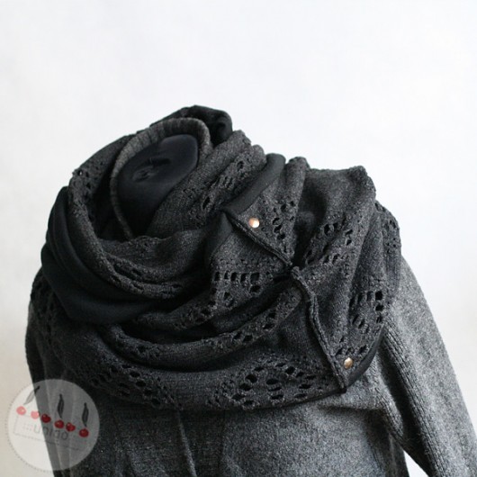 ::: AJOURÉ GREY ::: uniqo