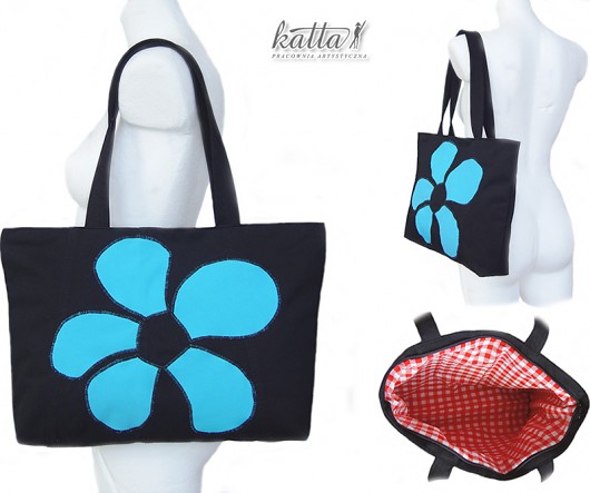 Black + Blue torby katta
