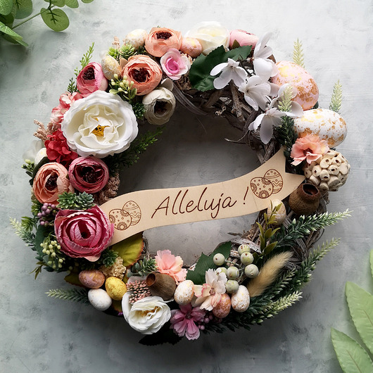 wianki wielkanocne Wianek Wielkanocny Alleluja